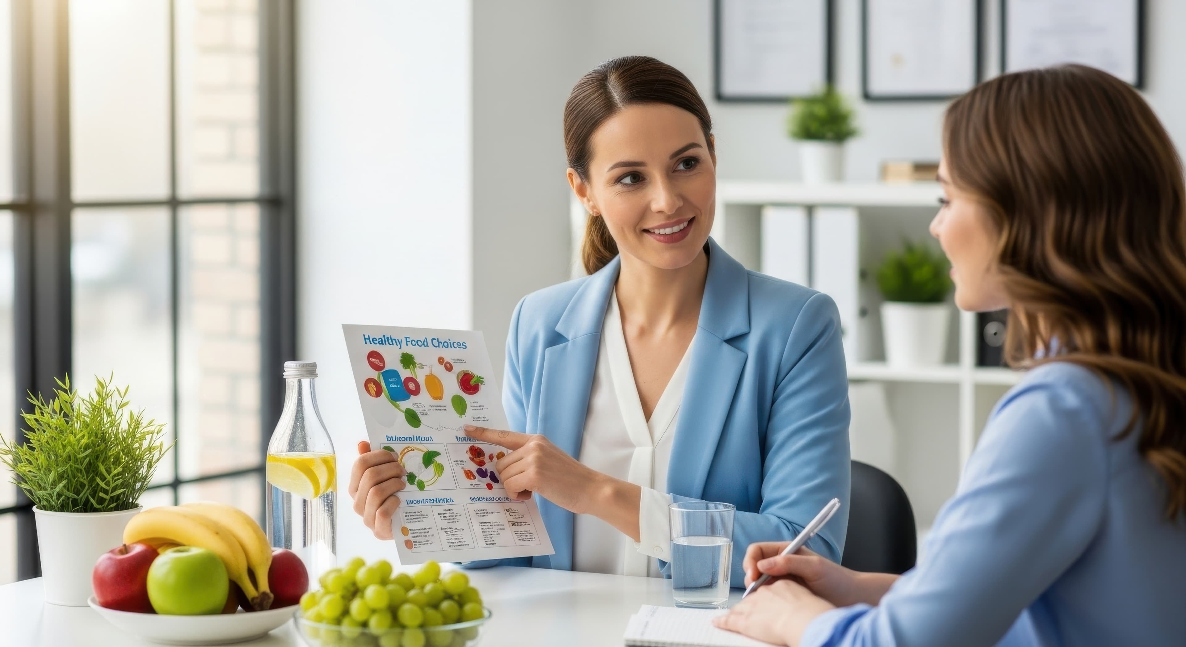 Professional consultation between specialist and client